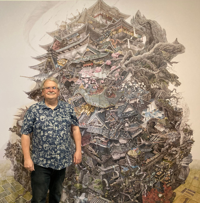 March 29, 2024 - I visited the Manabu Ikeda: Flowers from the Wreckage exhibition for a second time.