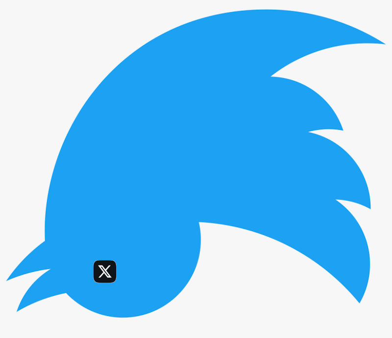 RIP Twitter Bird (2010 - 2023)