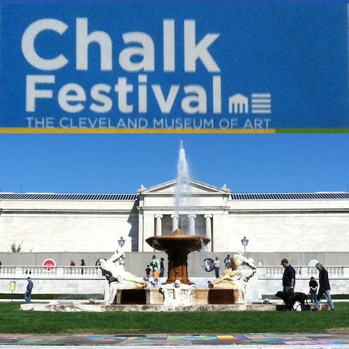 Cleveland Museum of Art Chalk Festival 2012
