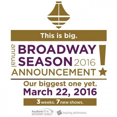 PlayhouseSquare 2016-2017 Broadway Series: Broadway Glamour in Cleveland!