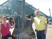 Photo 2: @GarrettWeider Guitar - Julie & Stuart at Rock Hall