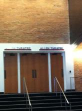Allen Theatre - Side door