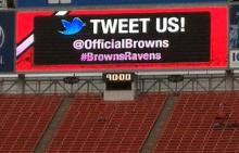 Tweet Us! @OfficialBrowns #BrownsRavens