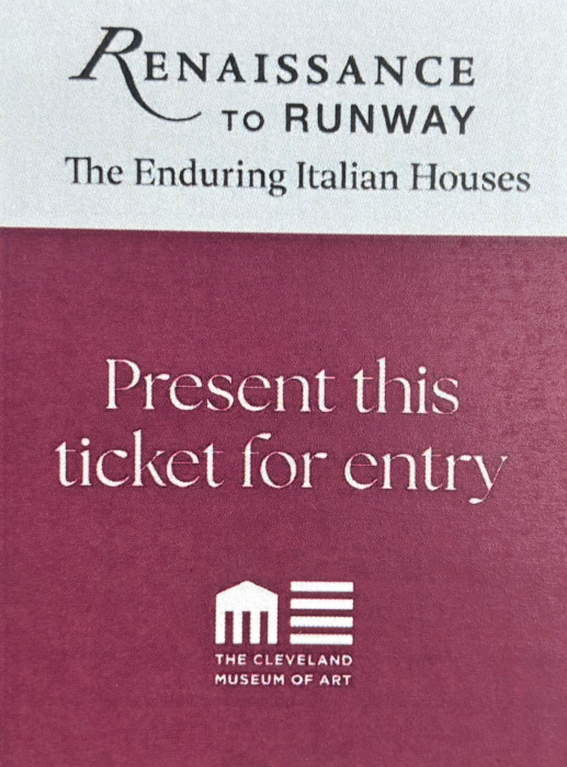 Thursday, November 6, 2025 - Thank you, Cleveland Museum of Art, for inviting me to this media preview. Thursday, November 6, 2025 - Thank you, Cleveland Museum of Art, for inviting me to this media preview.