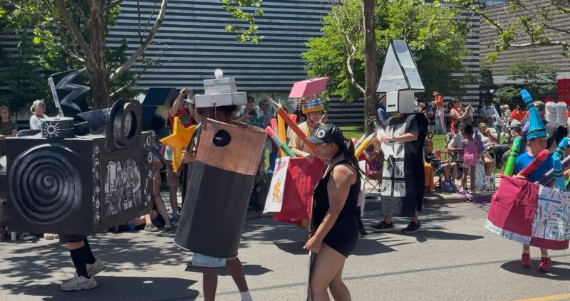Saturday, June 13, 2026 - Mike and I saw a friend of ours, Spike Radway, and interns from the NASA Glenn Research Center in the 34th Annual Parade the Circle. Saturday, June 13, 2026 - Mike and I saw a friend of ours, Spike Radway, and interns from the NASA Glenn Research Center in the 34th Annual Parade the Circle.