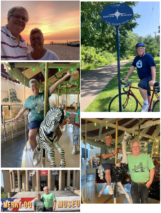 Summer Vacation 2023: South Haven, Michigan and Merry-Go-Round Museum