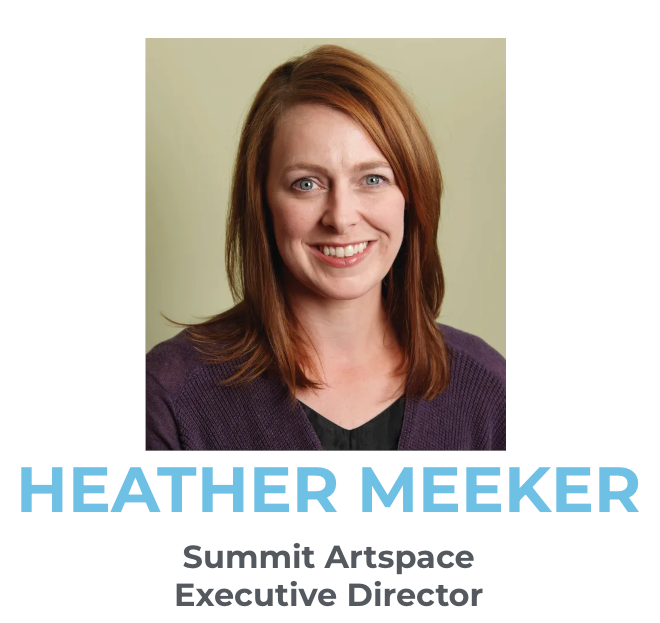 Thank you to Summit Artspace Executive Director Heather Meeker for my visit to their Kaleidoscope annual holiday show and the rest of their art galleries.