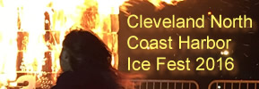 Cleveland's North Coast Harbor Ice Fest 2016