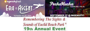 End-of-Summer Weekend Fun: IngenuityFest 2024, PechaKucha Night Cleveland, and Remembering Euclid Beach Park