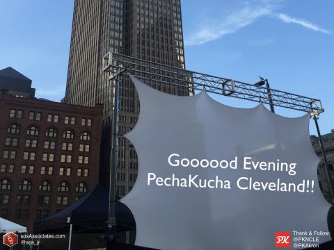 Goood Evening Cleveland! My name is Stuart Smith, and I want to tell you how I feel about PechaKucha, and lead you to some PechaKucha-related action steps.
