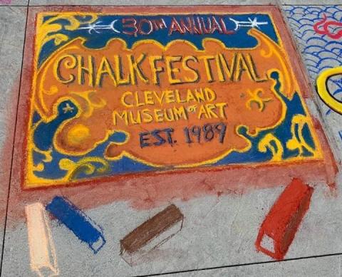 30th Year! Cleveland Museum of Art's Chalk Festival 2019