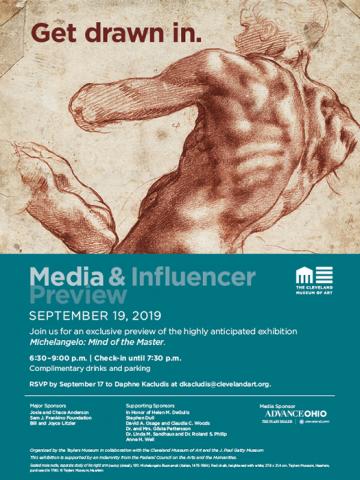 Media & Influencer Preview of "Michelangelo: Mind of the Master"