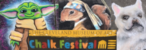 Enjoying Remotely in 2021: The 32nd Cleveland Museum of Art's Chalk Festival