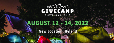 Cleveland GiveCamp 2022 took place at a NEW location on August 12-14. Thank you, Hyland!
