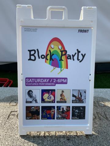 FRONT International 2022 Block Party - Saturday, July 16