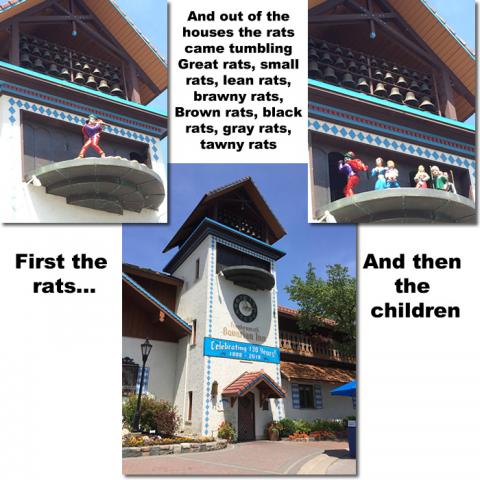 The Story of the Pied Piper - Frankenmuth Bavarian Inn Glockenspiel