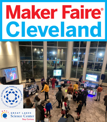 Saturday Night Fun With Creatives -- Maker Faire Cleveland Showcase 2021!