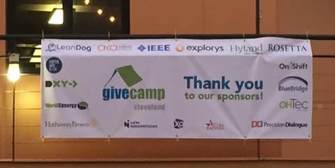 Thank you to Cleveland GiveCamp 2015 sponsors!