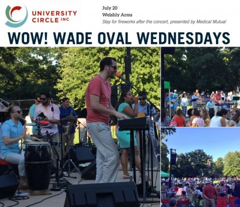 University Circle's WOW (Wade Oval Wednesday) Concert