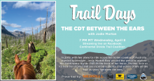 Virtual Trail Days: CDT Between the Ears with Jodie "Green, Gold and Blues" Morton 