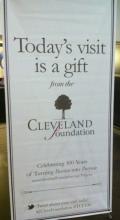 Today is a gift from The Cleveland Foundation