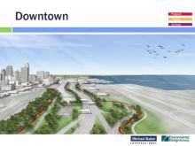Proposed Cleveland Lakefront Greenway at Burke Lakefront Airport 
