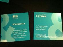 Cleveland Museum of Art's Column & Stripe Affiliate Group 