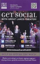 Follow Great Lakes Theater on social media