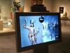 Art Museum interactive display - match your pose to artwork