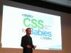 Eric Meyer shows book: CSS for Babies