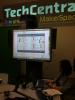 Demo of laser engraver software at MakerSpace